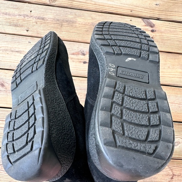 Khombu women’s black fur lined suede boots size 8.5 - Picture 7 of 12